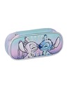 Cerda Estuche Portatodo Stitch & Angel Beso Ovalado Color Lila 22x7x4 Cm