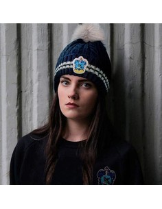 cinereplicas_gorro_ravenclaw_harry_potter_unisex_con_pompón_y_escudo_bordado_4895205601369_oferta 2