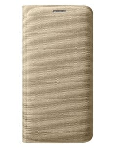 Samsung S6 Edge Flip Wallet Fab Gold, EF-WG925BFEGWW - Electrónica - Kiwiku.com