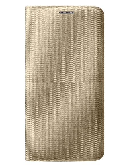 Samsung S6 Edge Flip Wallet Fab Gold, EF-WG925BFEGWW - Electrónica - Kiwiku.com