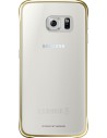 Funda original samsung galaxy s6 clear dorada