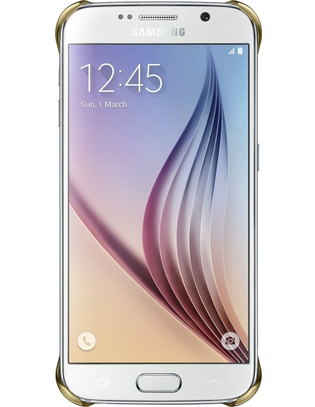 Samsung S6 Clear Cover Gold, EF-QG920BFEGWW: Kiwiku.com: Electrónica