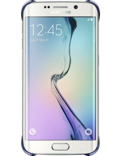 Samsung Clear - Funda para Samsung Galaxy S6 Edge, color negro: Kiwiku.com: Electrónica 2