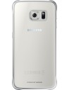 Funda original samsung galaxy s6 edge clear plata