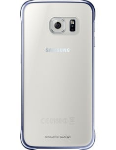 Samsung Clear - Funda para Samsung Galaxy S6, color negro - Electrónica - Kiwiku.com