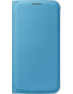 Funda Samsung Galaxy S6 Flip Wallet Original Azul EF-WG920BLEGWW kiwiku.com