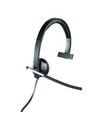 Logitech H650e 981-000514 - Auriculares de Diadema Abierto Mono Con Micrófono Negro