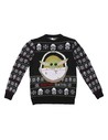 Cerda Jersey de Punto Navideño the Mandalorian Negro Talla Xl