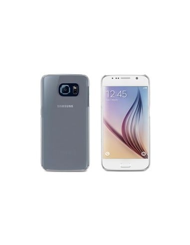 Muvit Cristal - Carcasa para Samsung Galaxy S6, transparente: Kiwiku.com: Electrónica