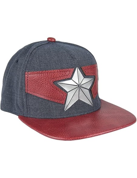 cerda_gorra_capitán_américa_vengadores_avengers_marvel_premium_azul_y_roja_para_adultos_talla_56_cm_8427934265756_oferta