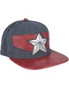Cerda Gorra Capitán América Vengadores Avengers Marvel Premium Azul y Roja para Adultos Talla 56 Cm