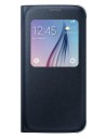Funda s view cover negra samsung galaxy s6 samsung