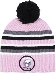 cerda_gorro_de_punto_jacquard_snoopy_rosa_talla_Única_infantil_unisex_8445484169072_oferta