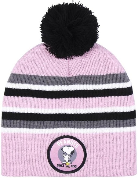 cerda_gorro_de_punto_jacquard_snoopy_rosa_talla_Única_infantil_unisex_8445484169072_oferta