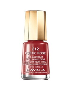 MAVALA Laca De Uñas Mini Color 195 Poetic Rose 5 Ml - Esmalte De Larga Duración  