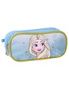 CERDA Estuche Portatodo Doble Frozen Azul 22,5 X 8 X 10 Cm Infantil