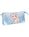 Cerda Estuche Portatodo Triple Frozen Azul Infantil 22,5 X 2 X 11,5 Cm