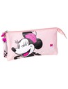 CERDA Portatodo Triple Minnie Mouse 22,5 X 2 X 11,5 Cm Rosa