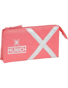 munich_estuche_portatodo_triple_retro_rosa_escolar_con_cremalleras_suaves_y_compartimentos_separados_8412688383542_oferta
