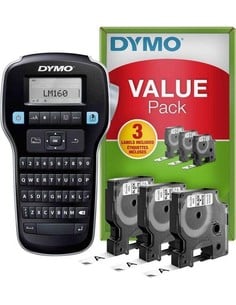 dymo_etiquetadora_-_rotuladora_electrónica_lm160_+_3_cintas_d1_de_12mm_negro_sobre_blanco_(45013)_value_pack_3026981422676_ofert