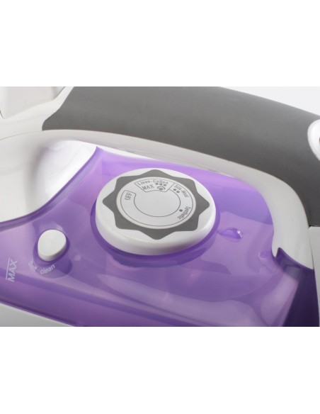 TriStar ST-8234 - Plancha (1.4 kg, 128 mm, 315 mm) Violeta, Color blanco: Kiwiku.com: Hogar