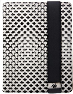 case_scenario_funda_space_invaders_ipad_2_&_the_new_ipad_vinyl_standing_book_case_chequered_negro_y_blanco_3760154074100_oferta