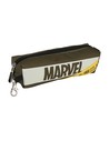 Cerda Estuche Escolar de Niño Marvel Portatodo Con Cremallera - Licencia Oficial Marvel, Verde Oscuro