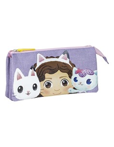 cerda_estuche_portatodo_3_compartimentos_gabby’s_dollhouse_color_lila_8445484370843_oferta
