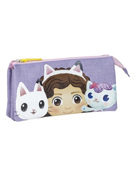 cerda_estuche_portatodo_3_compartimentos_gabby’s_dollhouse_color_lila_8445484370843_oferta