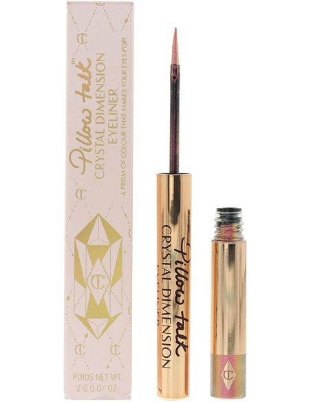 Charlotte Tilbury Pillow Talk Crystal Dimension Eyeliner 2g - Delineador Líquido de Larga Duración  