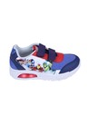 CERDA Deportiva Suela PVC Con Luces Elásticos Marvel, Color Azul, Talla T030