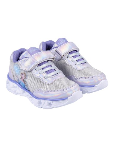 Deportiva Infantil CERDA Con Suela EVA Ligera Y Luces Frozen II Talla T023 - Kiwiku
