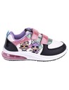 Cerda Deportiva Con Luces Lol, Suela Pvc, Color Negro, Talla T029