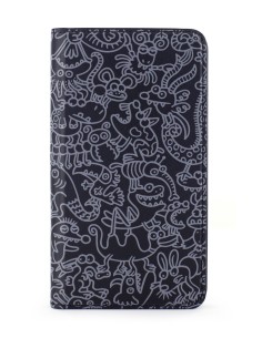 Kiwiku.com: Kukuxumusu KUFM164 - Funda folio para Samsung Galaxy S5, diseño animalario - Electrónica