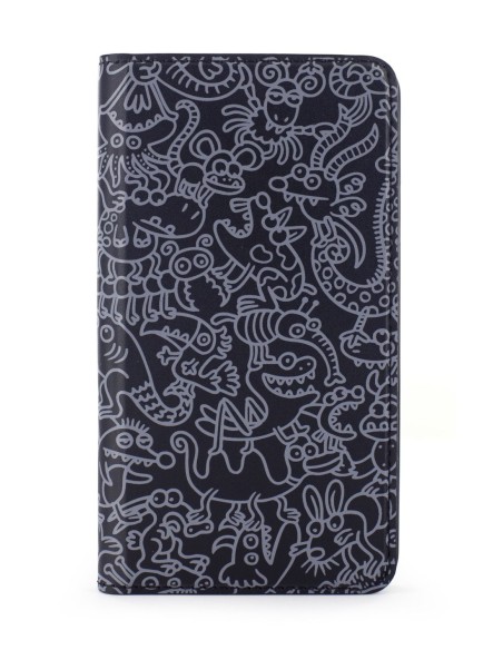 Kiwiku.com: Kukuxumusu KUFM164 - Funda folio para Samsung Galaxy S5, diseño animalario - Electrónica