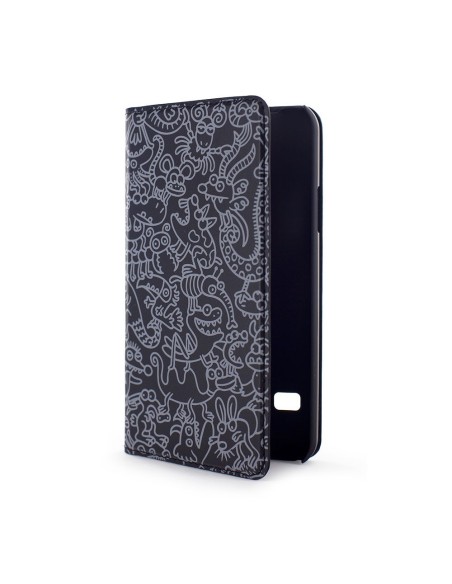 Kiwiku.com: Kukuxumusu KUFM164 - Funda folio para Samsung Galaxy S5, diseño animalario - Electrónica