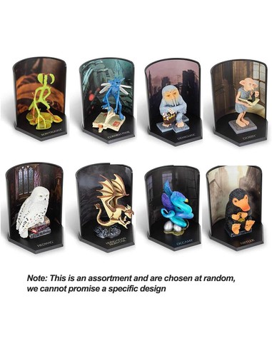 Compra Display Figuras Aleatorias Harry Potter Noble Collection - 8 Figuras de 9 cm en Kiwiku
