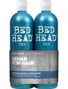 Tigi Duo Pack Bed Head Urban Antidotes Champú Recuperador 750ml + 750ml Acondicionador para Cabello Seco y Dañado