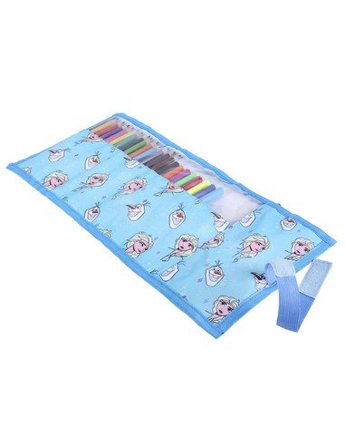 Cerda Estuche Escolar Con Accesorios Frozen Ii Azul (22 Pcs)
