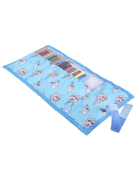 Cerda Estuche Escolar Con Accesorios Frozen Ii Azul (22 Pcs)