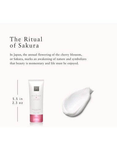 RITUALS The Ritual Of Sakura Recovery Hand Balm 70 Ml - Hidratación Y Suavidad Para Manos Secas | Kiwiku  