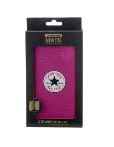 Funda Folio Canvas Rosa Samsung Galaxy S5 Converse - Electrónica - Kiwiku.com