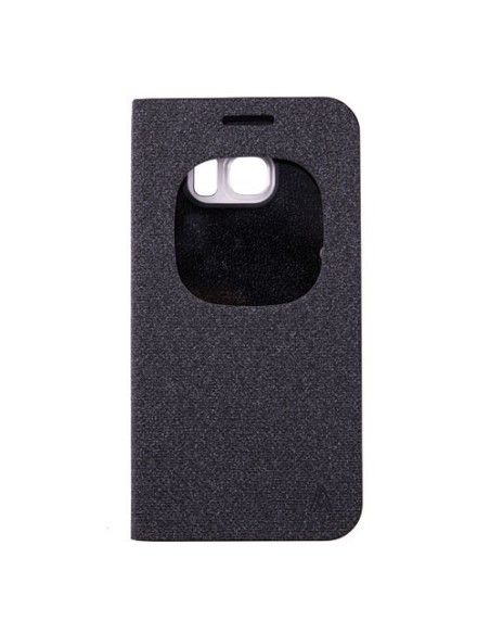 funda folio view flip negra galaxy s6 anymode ANS6VFN kiwiku.com