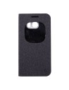 Funda folio view flip negra galaxy s6 anymode