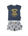 CERDA Conjunto 2 Piezas French Terry Harry Potter, Color Azul, Talla 8 Años