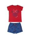 CERDA Conjunto 2 Piezas Single Jersey Minnie, Color Gris, Talla 12 Años