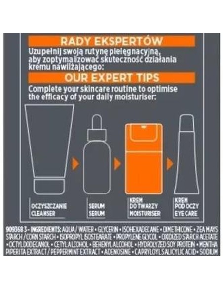 L'OREAL PARIS Men Expert Power Age Crema Hidratante 50 ml - Hidratación y Reafirmación  
