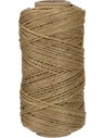 Apli Cuerda de Cáñamo 3 Cabos 100 G Alta Resistencia para Manualidades y Decoración