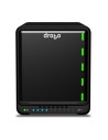 Drobo drds4a31 - servidor nas de almacenamiento para 5 discos duros de 3.5', negro