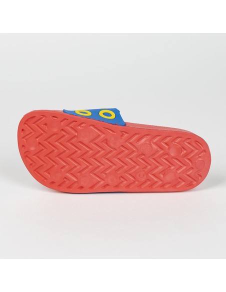 CERDA Chanclas Pala Goma Sonic Azul Rojo Talla 34/35 Infantil - Kiwiku